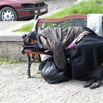 Napping on a bench,Tbilisi, თბილისი.